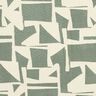 Dekorationstyg Jacquard Abstrakt struktur – vass/yllevit,  thumbnail number 1