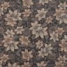 Chiffong stiliserade blommor – svart,  thumbnail number 1