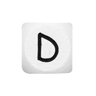 Träbokstäver D – vit | Rico Design, 
