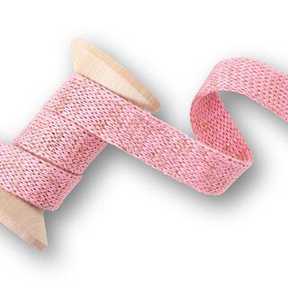 Ekologisk hoodie snodd Cord Me [ 20 mm  ] | Albstoffe  – rosa, 