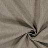 Linnetyg ramie mix stonewashed, kraftig kvalitet – mörk gråbrun,  thumbnail number 1