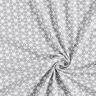 Bomullsjersey abstrakt blommönster – yllevit/grått,  thumbnail number 3