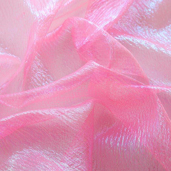 Organza glittrig – rosa,  image number 2