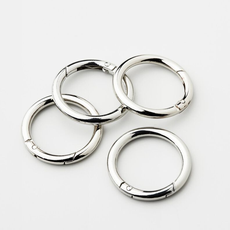 O-Ringar [4 St | Ø 32 mm] – silvermetallic,  image number 1