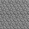 Bomullstyg kretong Litet paisley-mönster – mörkgrå,  thumbnail number 1