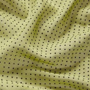 chiffong glitterränder och prickar – ljusoliv, 