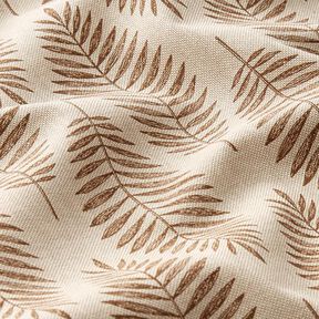 Dekorationstyg Halvpanama Ormbunke – brun/natur, 