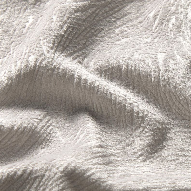 Dekorationssammet abstrakta grenar – silvergrå,  image number 2