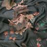 Chiffong blomsteräng – svart,  thumbnail number 2