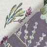 dekorationstyg gobeläng violer lavendel – yllevit/fläder,  thumbnail number 4