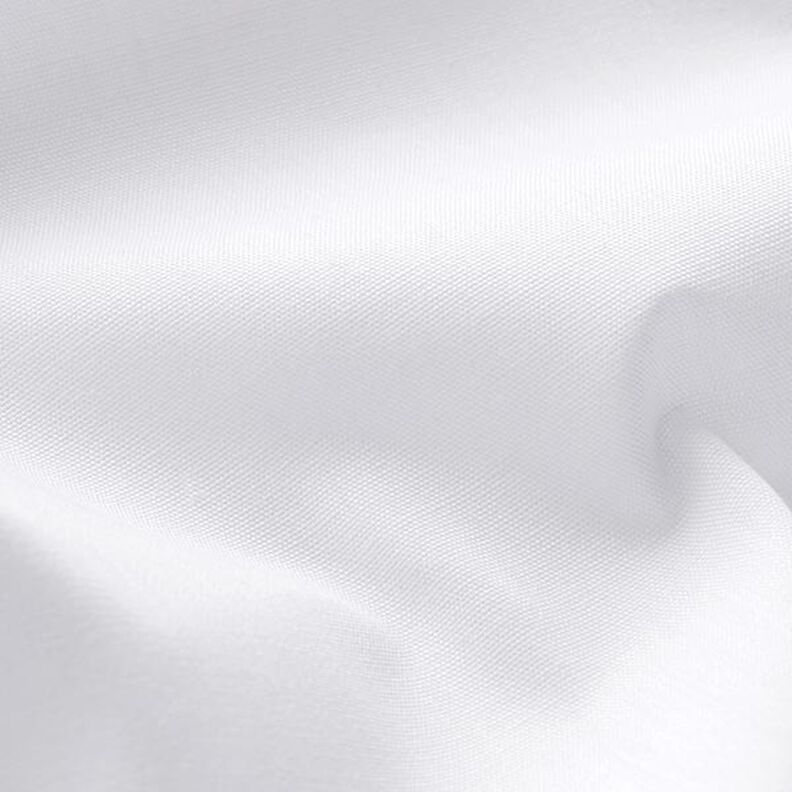 Polyester-bomullsblandning lättskött – vit,  image number 2
