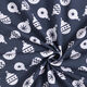 bomullsjersey julgranskulor – nattblå,  thumbnail number 3