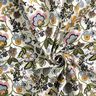 Bomullspoplin paisley-blommor – elfenbensvit/duvblå,  thumbnail number 3
