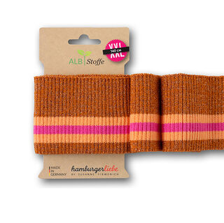 Ekologiska Strickade Muddar CUFF ME RIPPED [140 cm | 7,5 cm] | Albstoffe, 