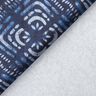 Dekorationstyg Canvas batikplattor – indigo/vit,  thumbnail number 4