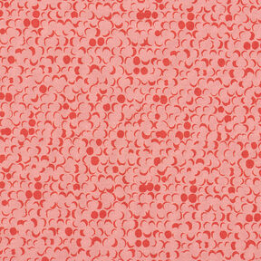 GOTS French Terry Sommarsweat Prickar | Tula – gammalt rosa/terracotta, 
