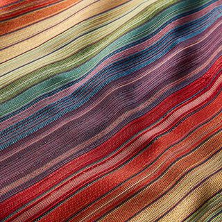 Dekorationstyg Gobeläng Retro-ränder – beige, 