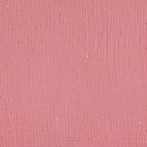 Muslin Folietryck Rektangel | by Poppy – gammalt rosa, 
