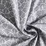 Behandlad bomull abstrakta miniblad – grå/vit,  thumbnail number 4