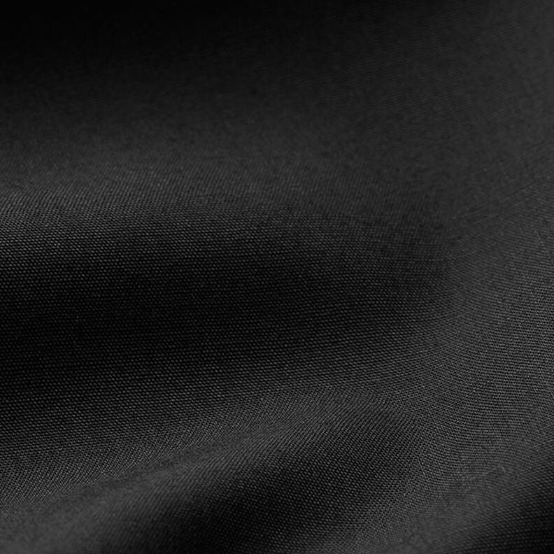 Polyester-bomullsblandning lättskött – svart,  image number 2