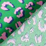 Behandlad bomull Abstrakt Lejon | Poppy Fabrics – grön/rosa,  thumbnail number 4