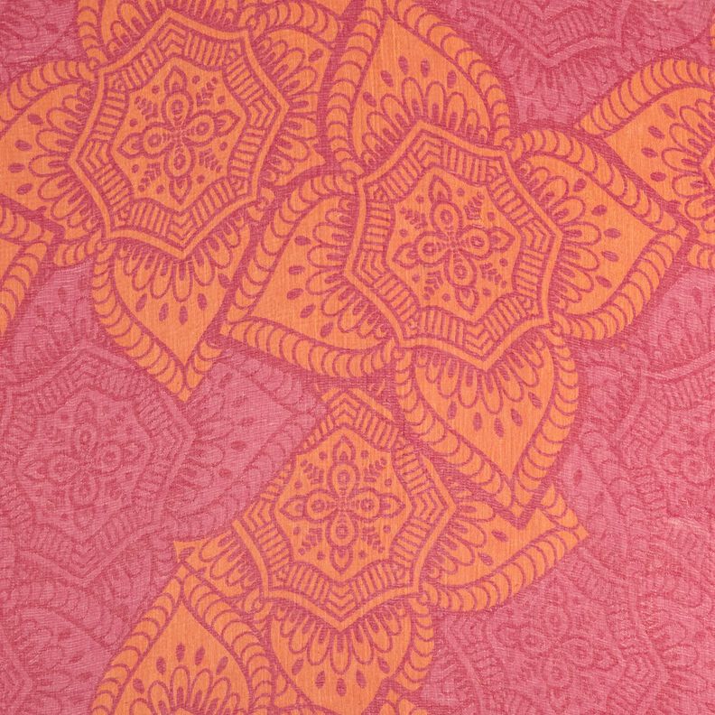 Strandkläder hamam-handduk jacquard-ornament – rött/persikofärgad,  image number 1