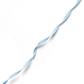 Satinband [3 mm] – babyblått, 
