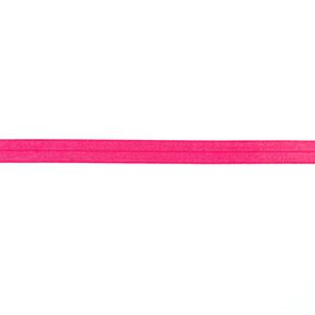 Elastistiskt infattningsband  blank [15 mm] – intensiv rosa, 