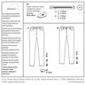 Byxor / jeans, Burda 6543,  thumbnail number 12