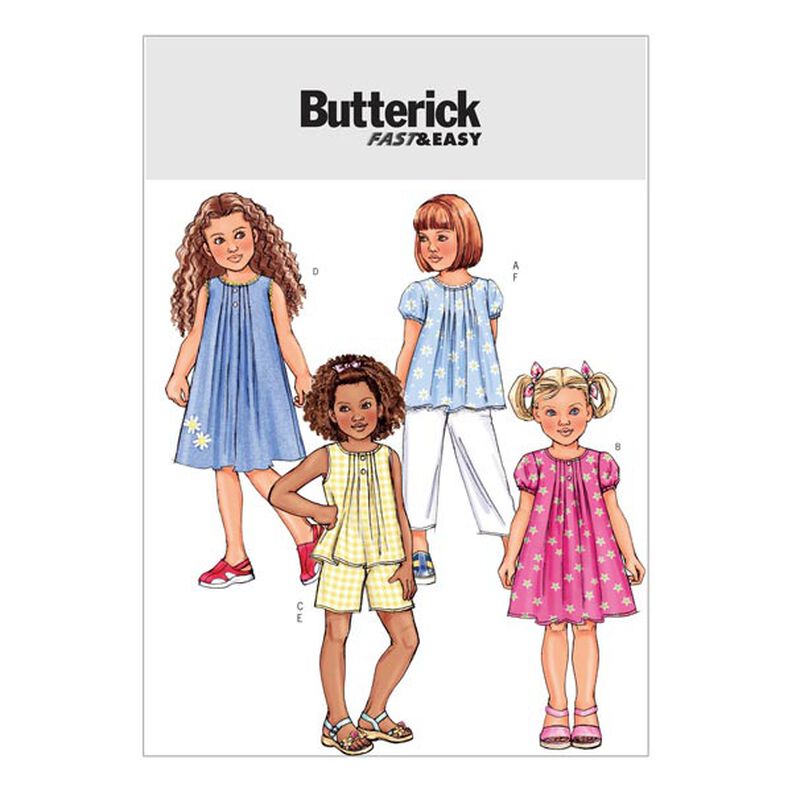 Barnklänning, Butterick 4176|92 - 104,  image number 1