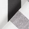 Dekorationstyg Canvas Ränder – svart/vit,  thumbnail number 4