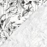 Viskos-linne-mix Tropiska växter – yllevit/svart,  thumbnail number 4