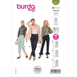 Byxor, Burda 6072 | 34-44, 