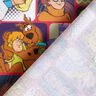 Bomullspoplin Scooby Doo som serie Licenstyg – rött/färgmix,  thumbnail number 4