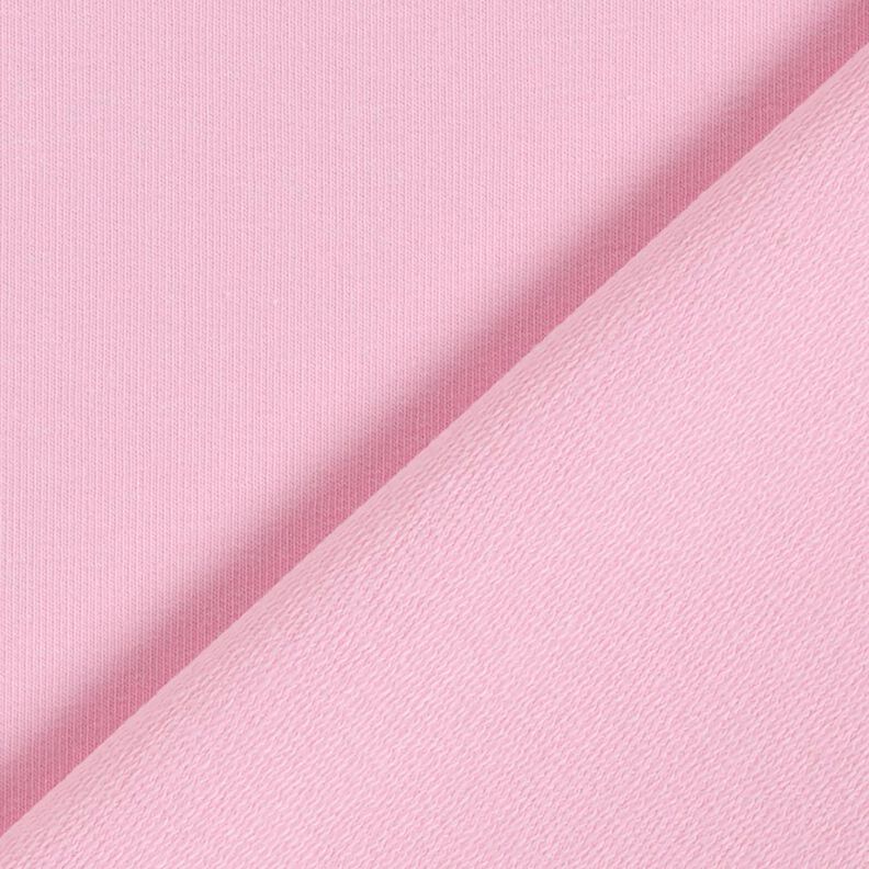 Lätt french terry enfärgad – rosa,  image number 3