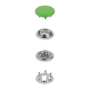 Tryckknappar jersey [12 mm] | Prym – ljusgrön, 