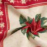 Dekorationstyg Gobelängstycke Julstjärna – röd,  thumbnail number 3
