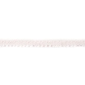 Elastisk paljettbård [20 mm] – elfenbensvit, 