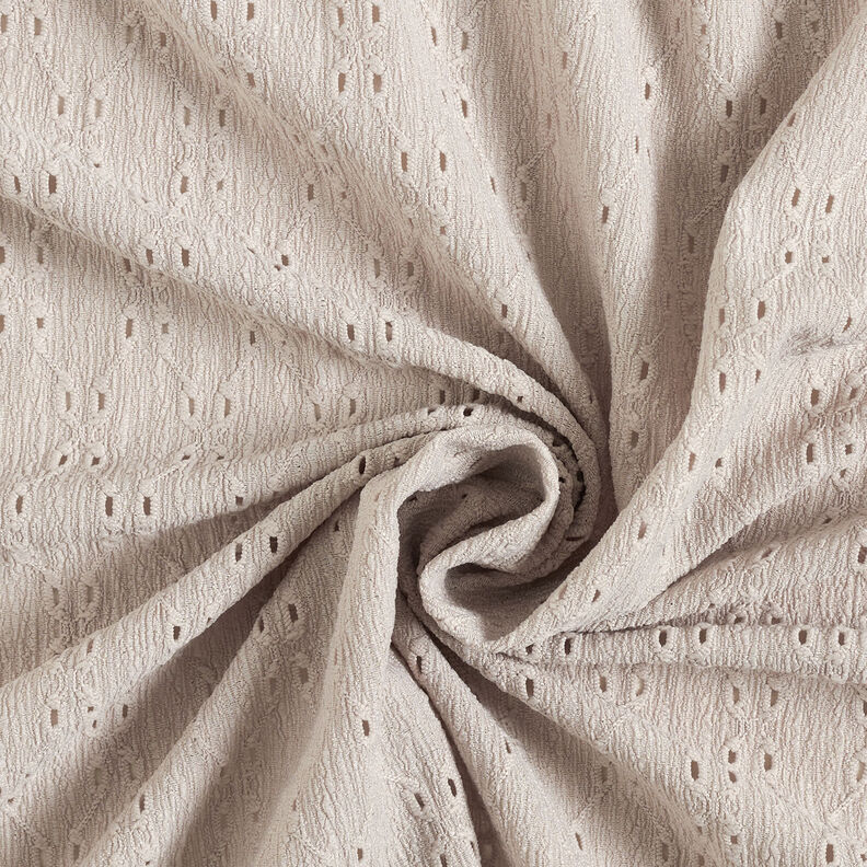 Krinkeljersey broderie anglaise – anemon,  image number 4