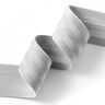 Randigt gummiband [40 mm] – ljusgrått/silver,  thumbnail number 2