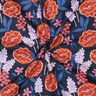 Bomullspoplin Fresh Flowers | Nerida Hansen – nattblå,  thumbnail number 3