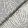 Dekorationstyg Jacquard bladkonturer – grått,  thumbnail number 4
