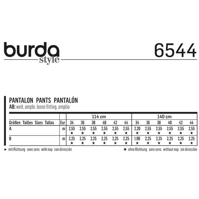 Byxor, Burda 6544,  image number 5
