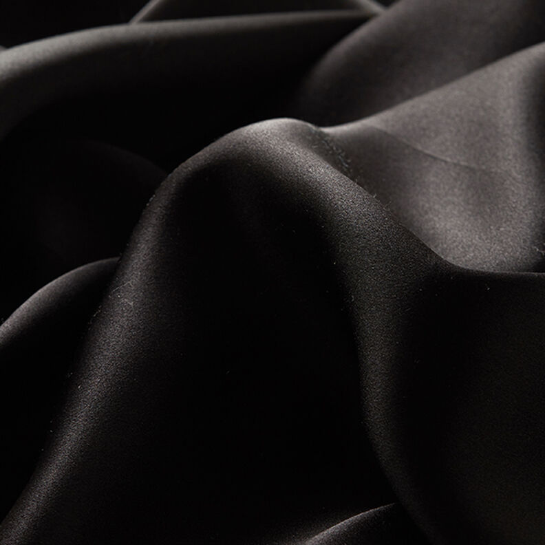 Sidensatin – svart,  image number 5