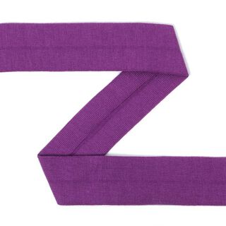 Jerseyband, falsat - violett, 