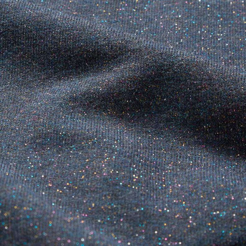 Sweatshirt Glitter – marinblått,  image number 4