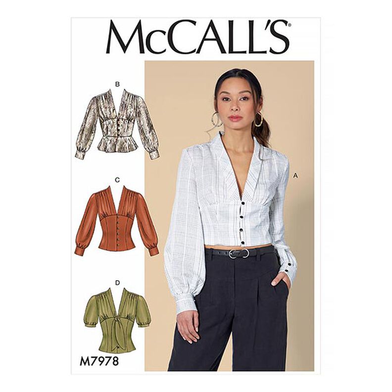 Blus, McCall‘s 7978 | 32-40,  image number 1