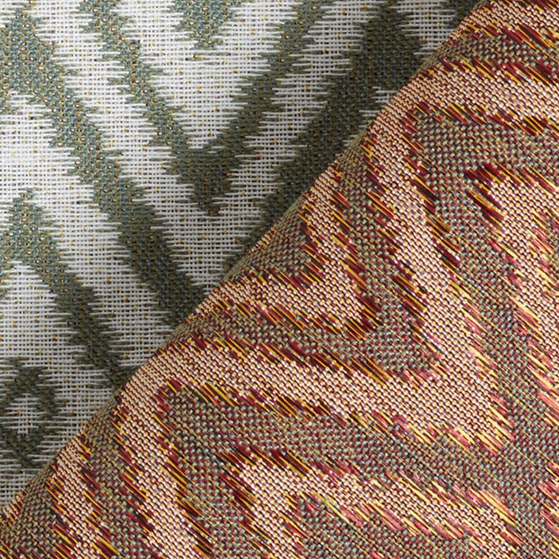 Outdoortyg jacquard Etno – oliv, image number 4
