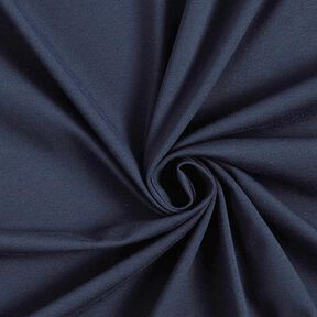 Bomullsjersey medium enfärgad – nattblå, 