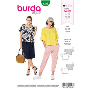 T-shirt, Burda 6243 | 34 - 44, 